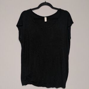 luxe Cap Sleeve Shirt  